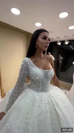 G21-005 robe de mariée princesse ivoire