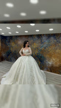 G21-013 robe de mariée princesse ivoire