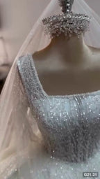 G21-021 robe de mariée coupe A ivoire