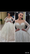 G21-053 robe de mariée princesse ivoire