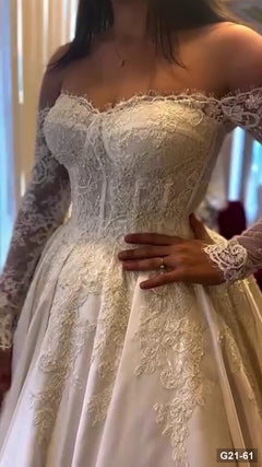G21-061 robe de mariée princesse ivoire