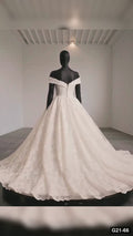G21-066 robe de mariée princesse ivoire
