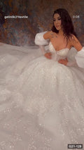 G21-128 robe de mariée princesse ivoire