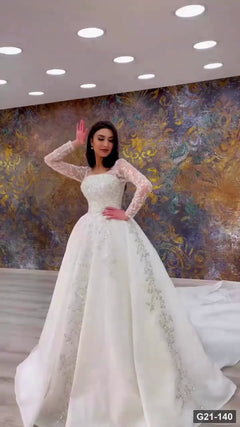 G21-140 robe de mariée princesse ivoire