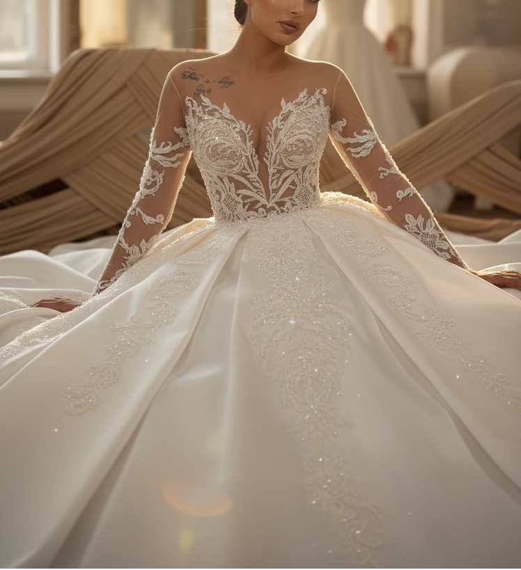 G21-22 robe avec cristaux