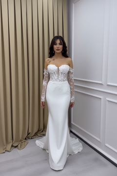 G21-41 robe de mariée sirène