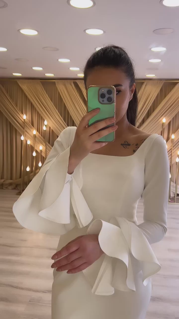G21-107A robe de mariée princesse ornée ivoire